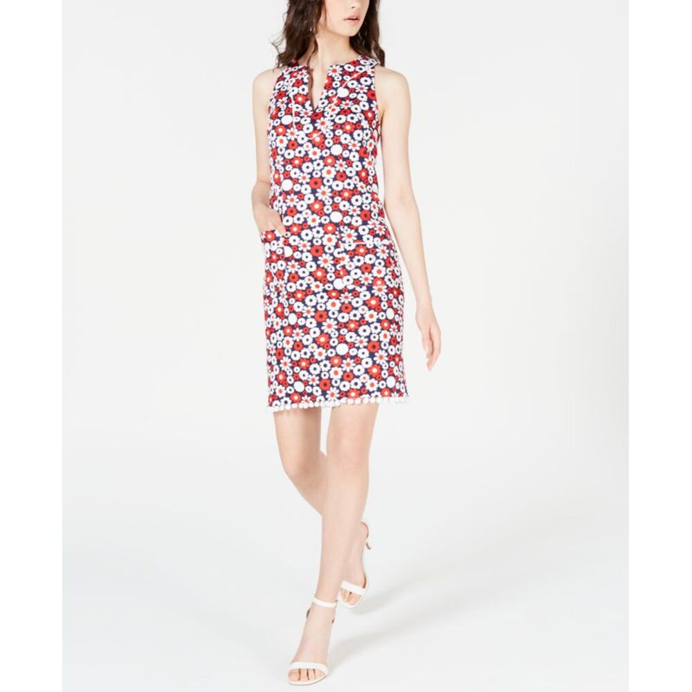 Trina Turk Floral Print Shift Dress